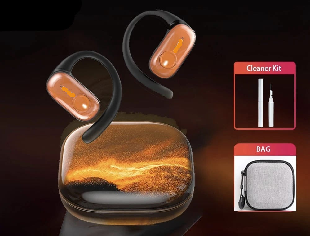 Wireless Earbuds | Dynamic Light Flow Charging Case